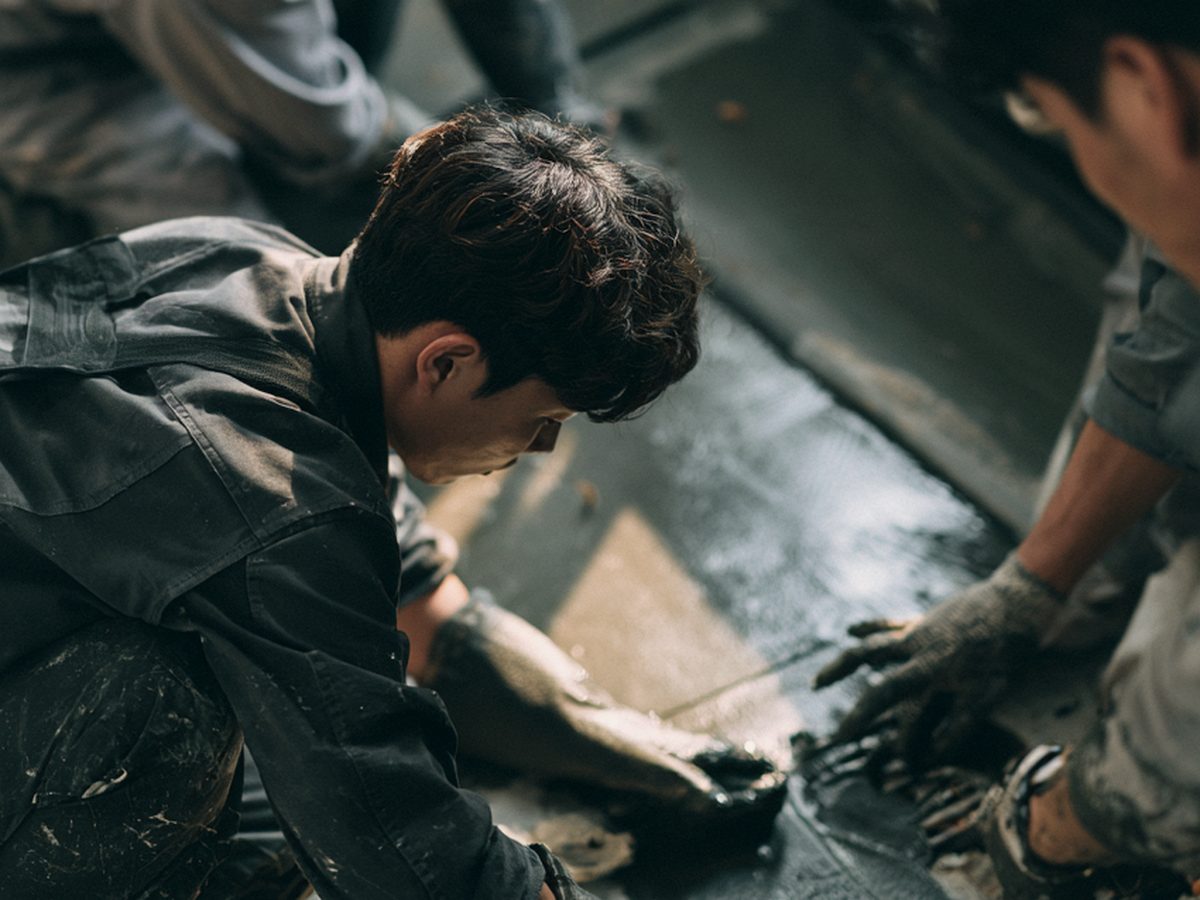 상계동 욕실리모델링 청소를 고려한 자재 선택 시공 참고 이미지
